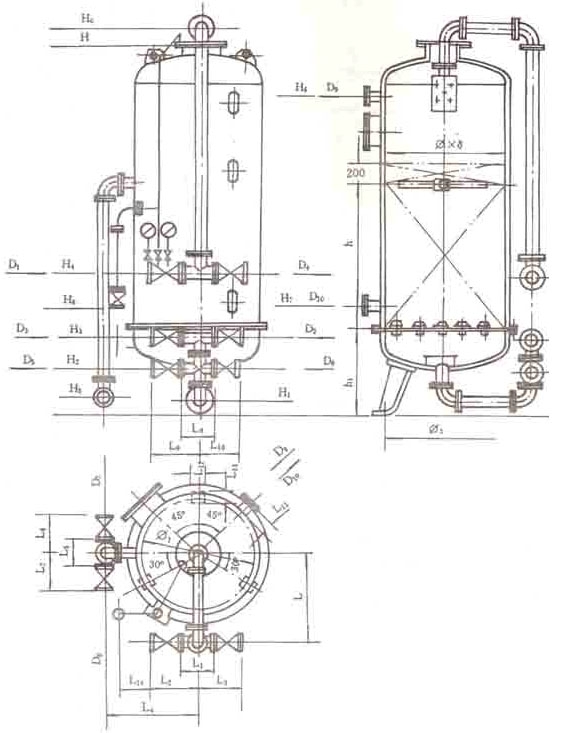 Fixed bed reflux secondary sodium