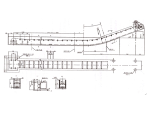 Zkc-x heavy frame chain slag eliminator