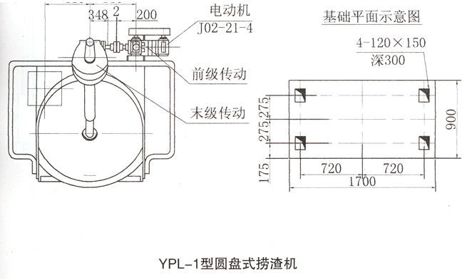 YPL - Ⅰ complete set machine in dregs