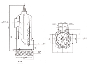 DL type automatic cleaning water filter