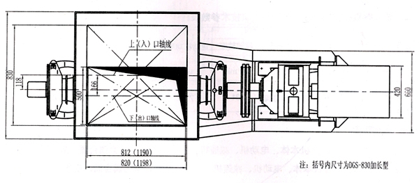 DGS-830A single roll slag breaker